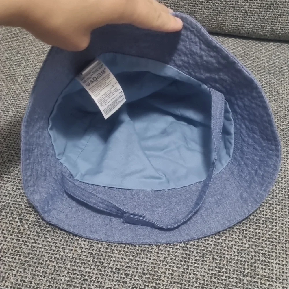 OLD NAVY Kids Chambray Bucket Hat Blue Size Large